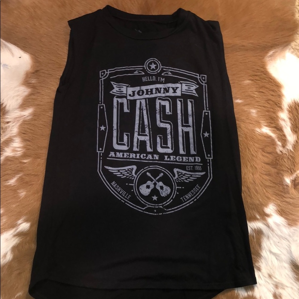 Johnny Cash Muscle Tee